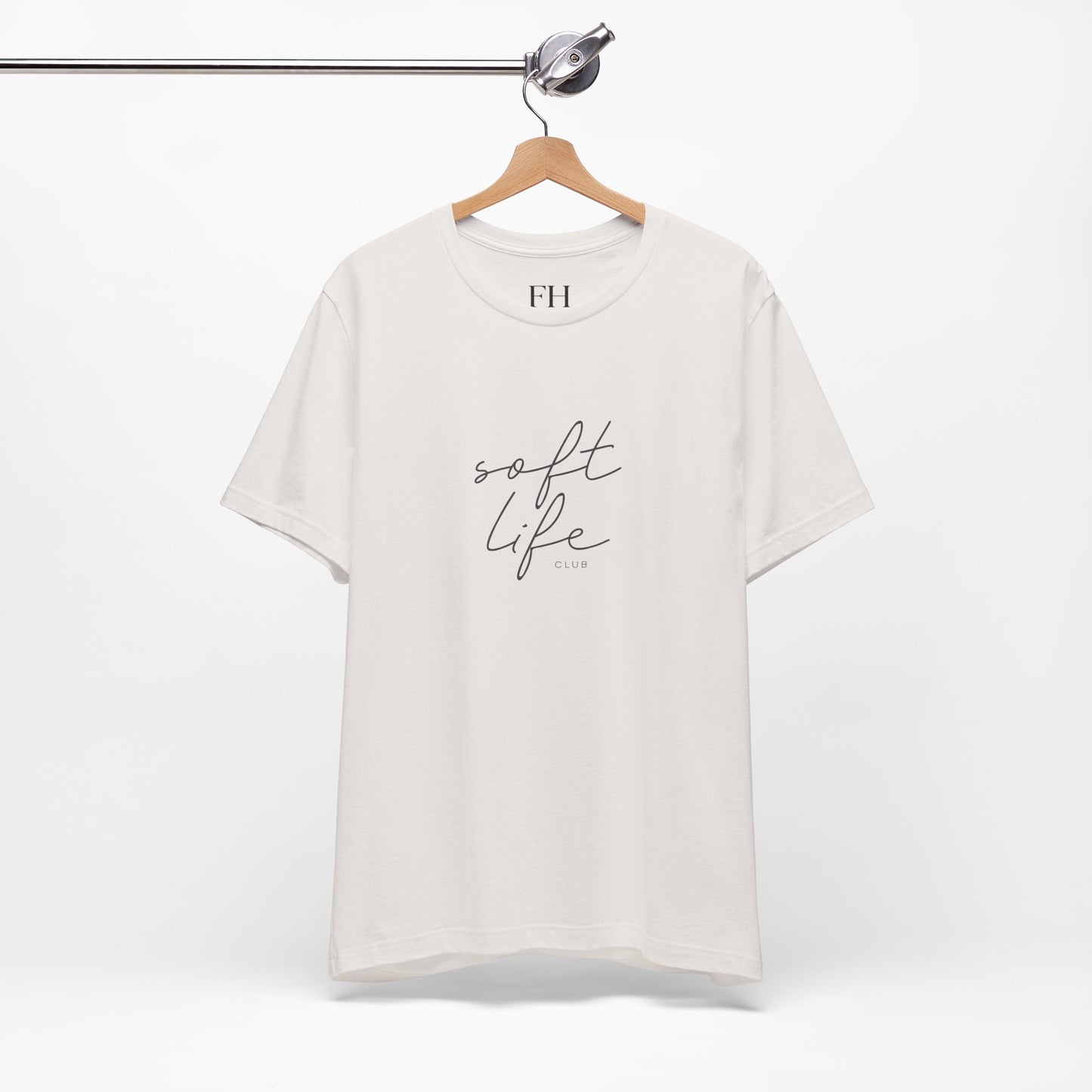 Soft Life Club Membership Tee | Vintage White Edition