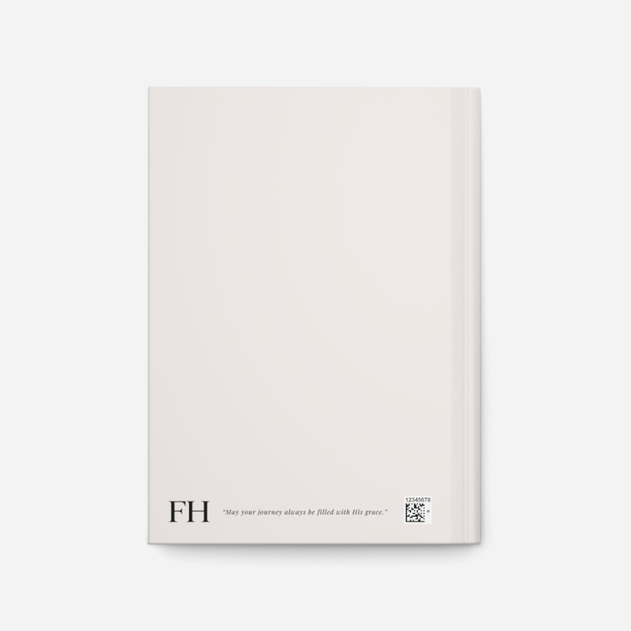 Aesthetic Christian journal for women with elegant typography