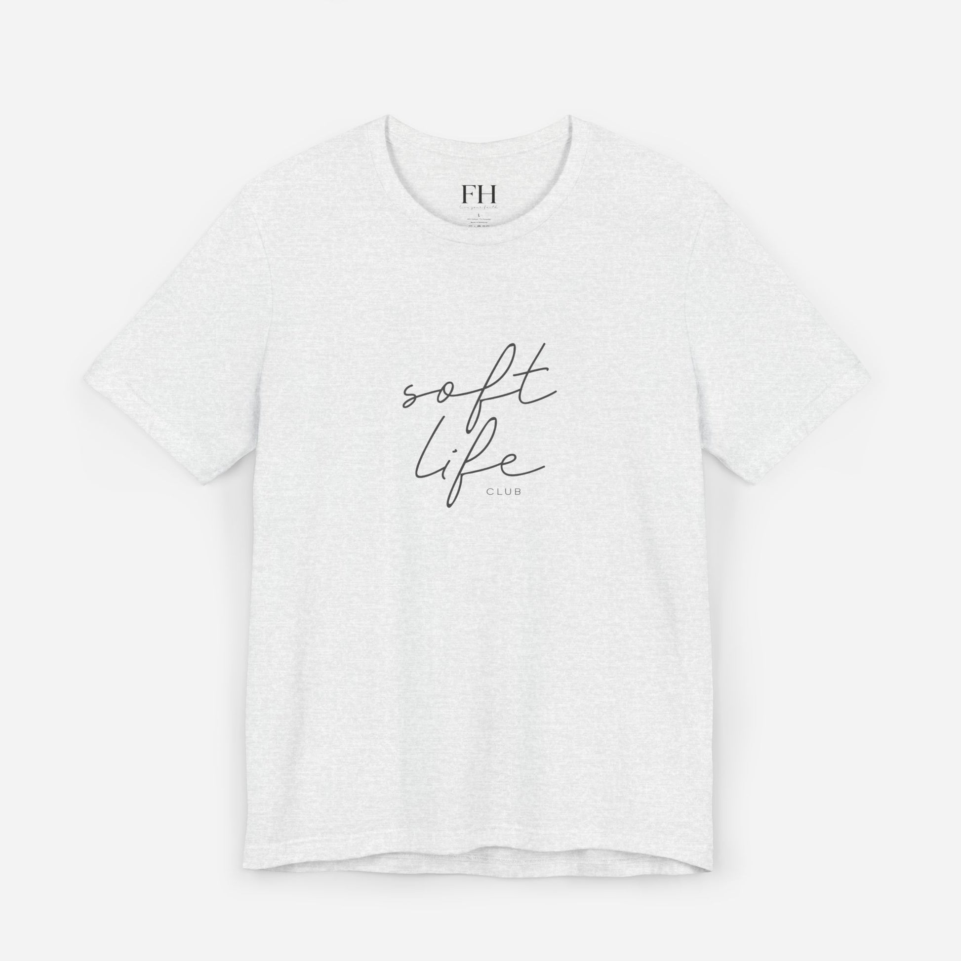 Faith-inspired women’s t-shirt promoting rest, peace, and intentional living