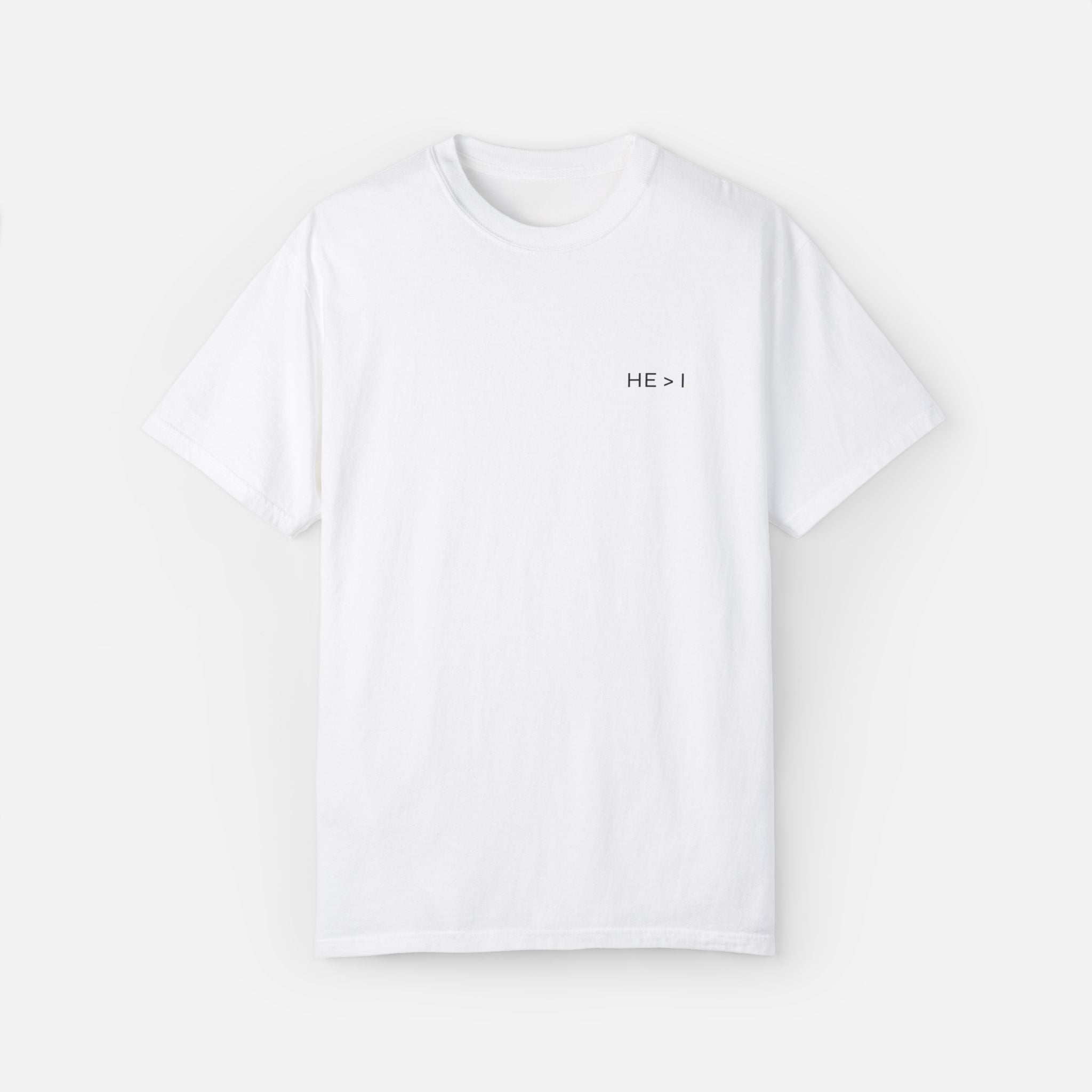 Men's white Christian T-Shirt with 