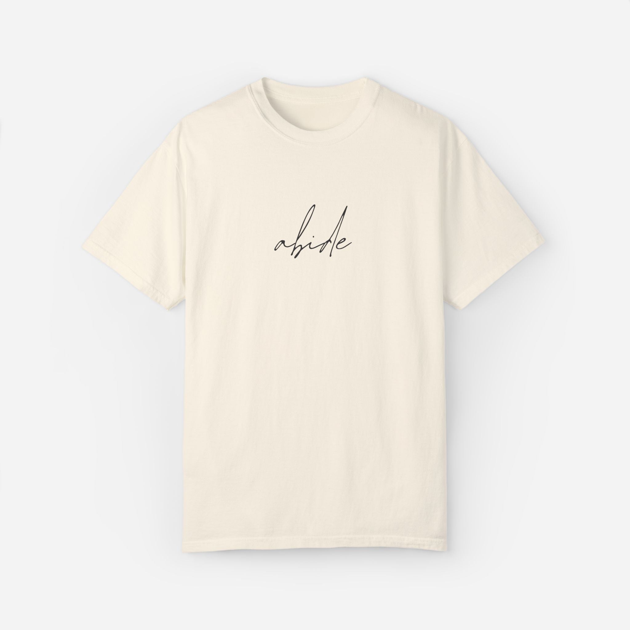 'Abide' - Women's Christian T-Shirt