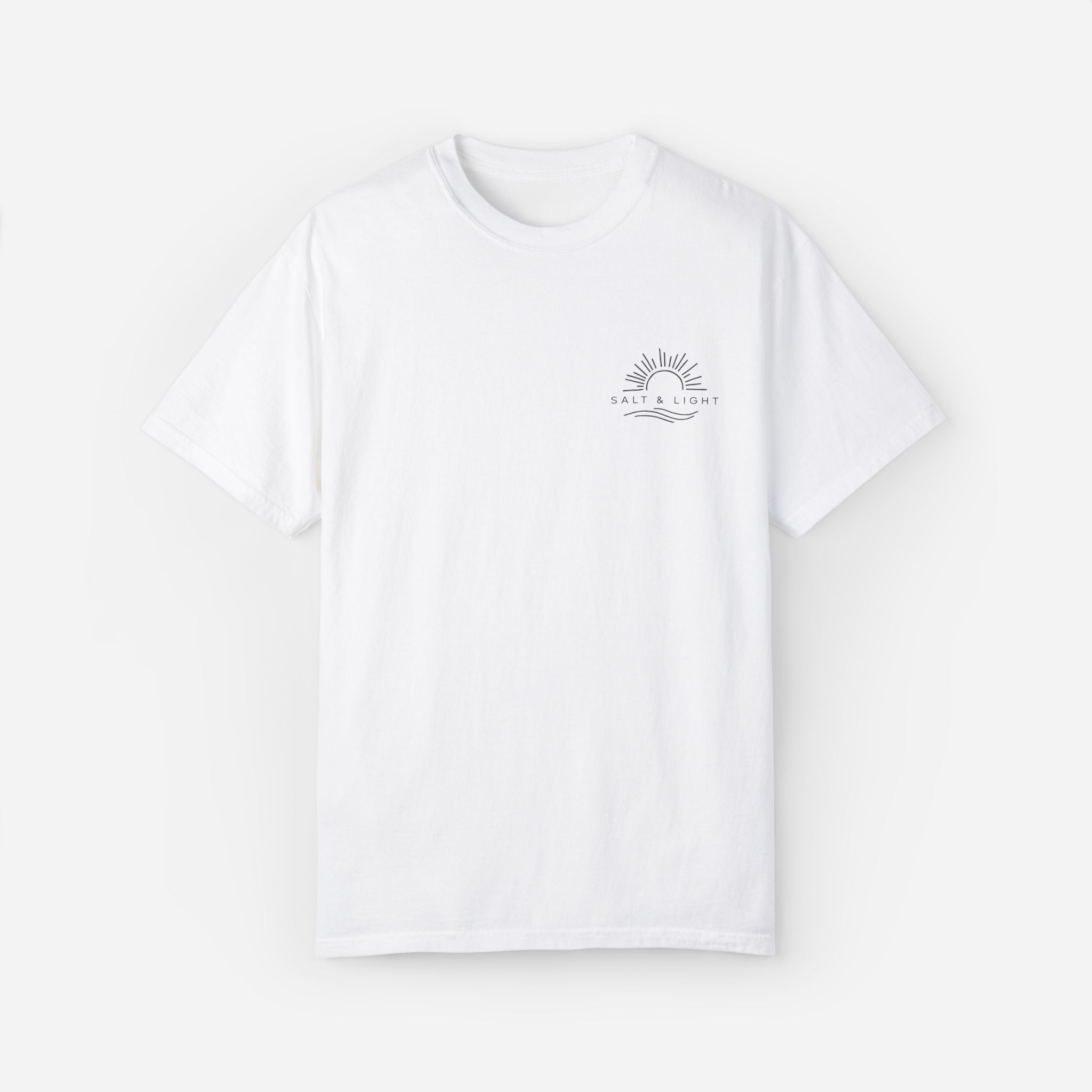 Salt & Light - White Christian T-shirt