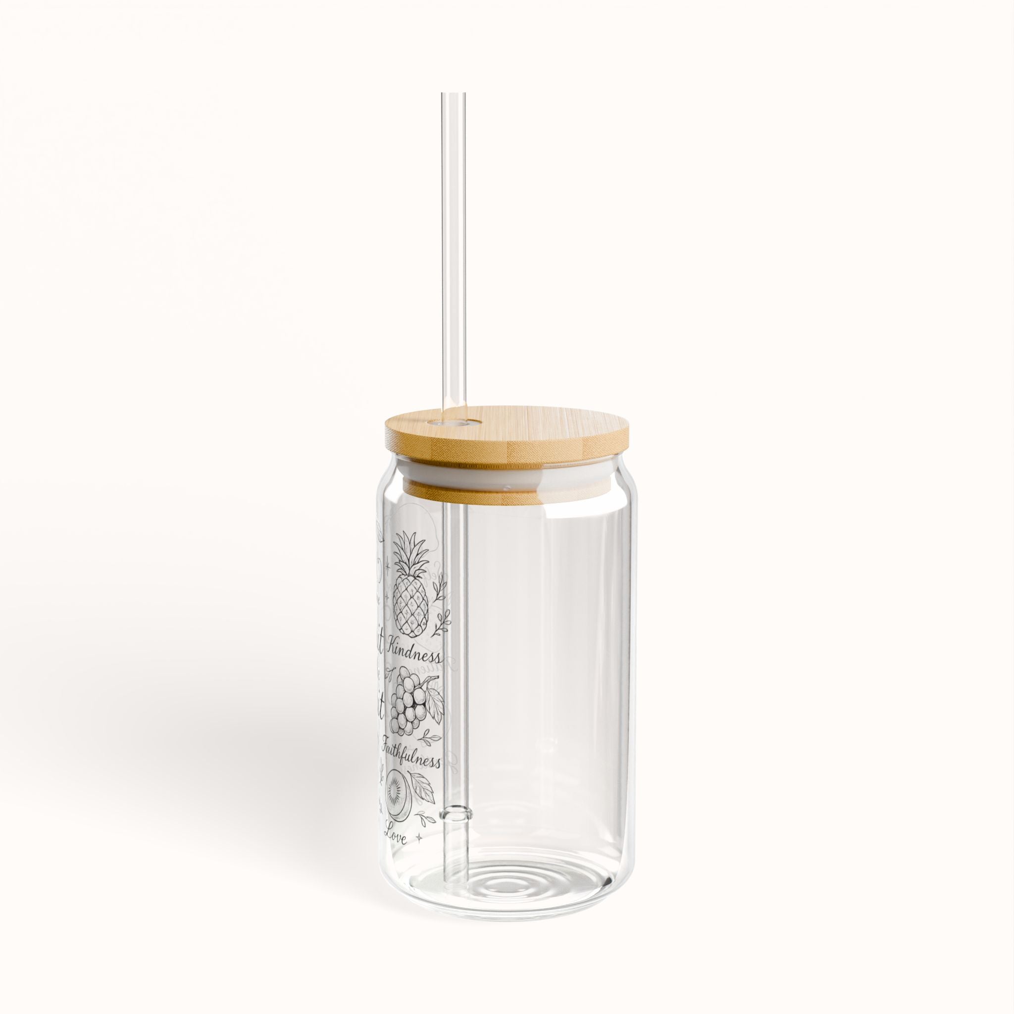 Fruit of the Spirit Sipper Glass