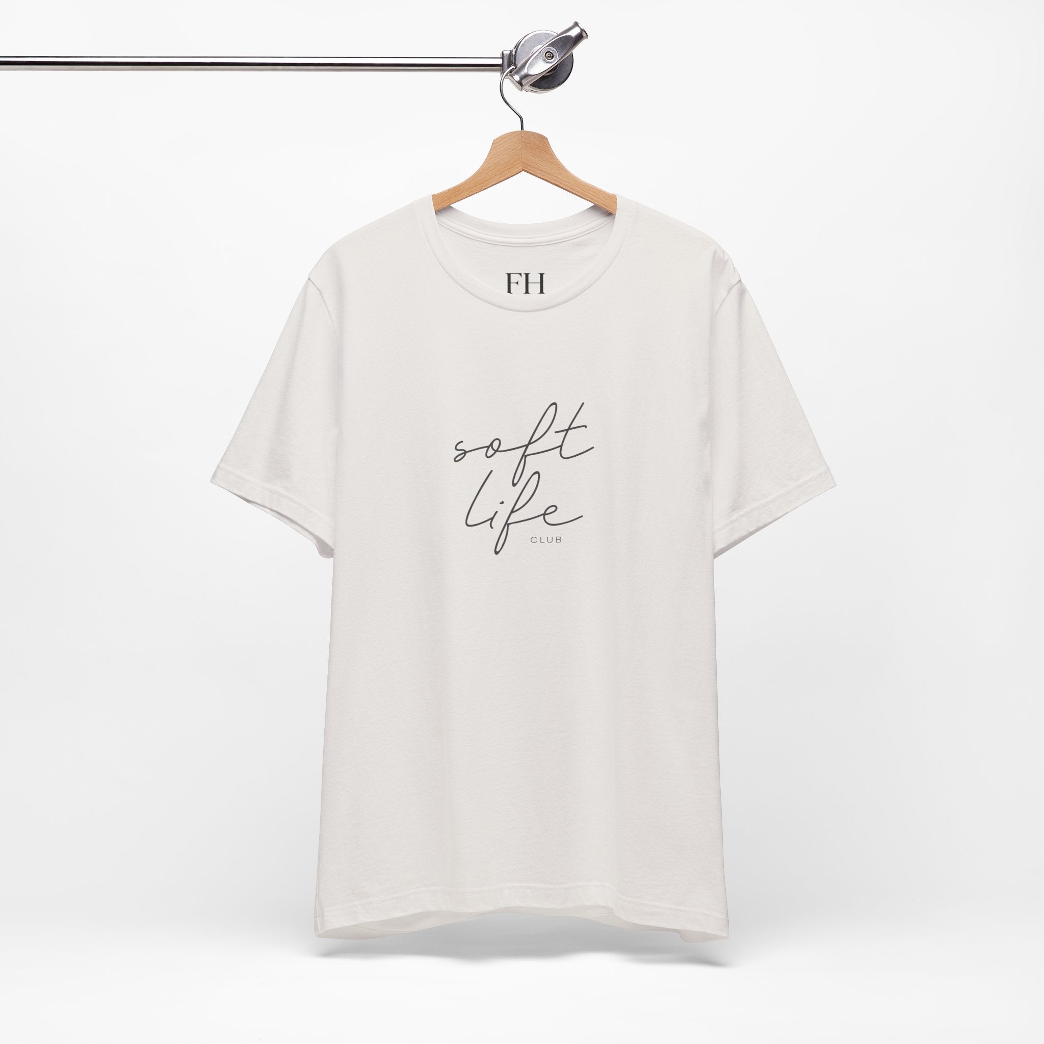 Soft Life Club Membership Tee | Vintage White Edition