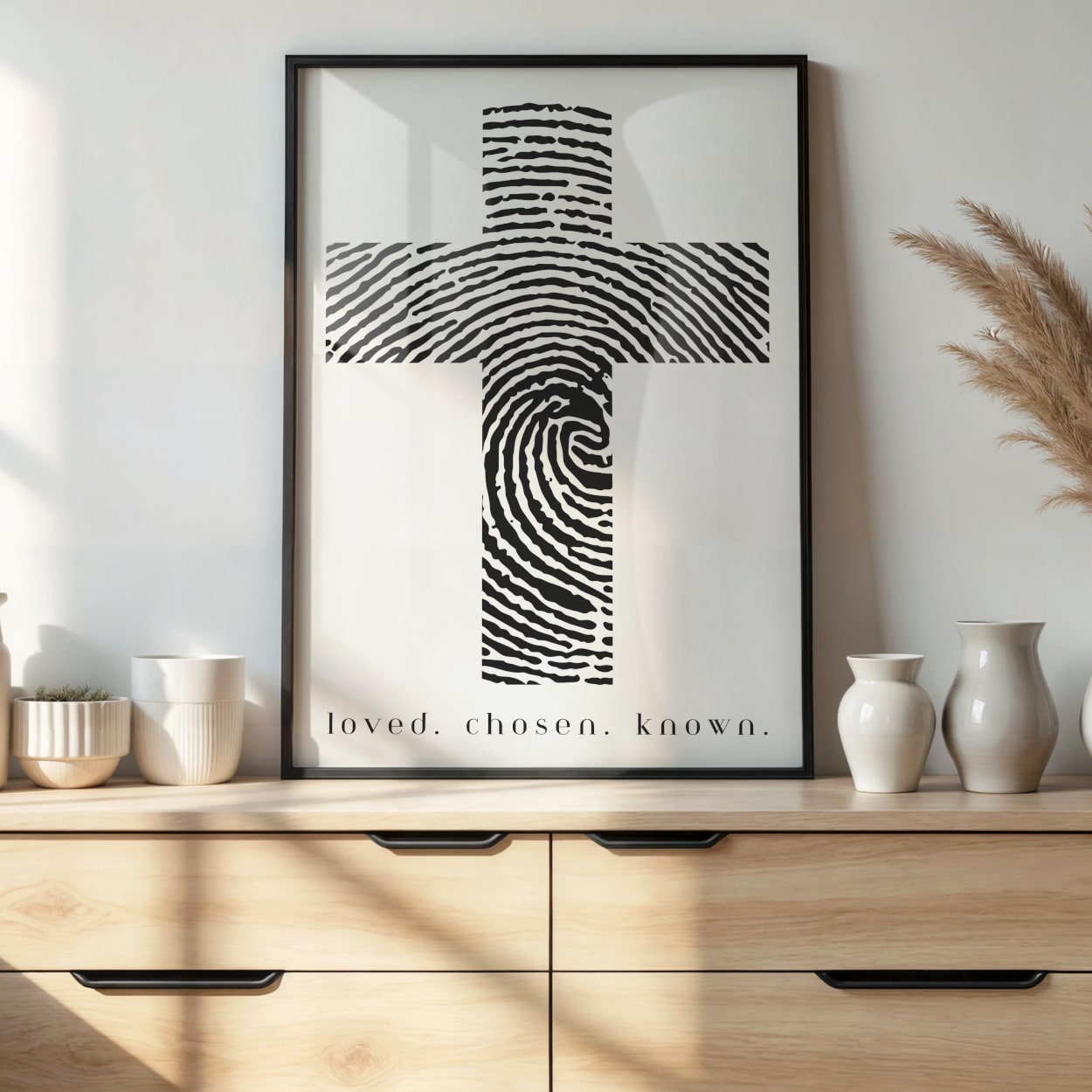 Designed by God Wall Print | Christian Wall Art