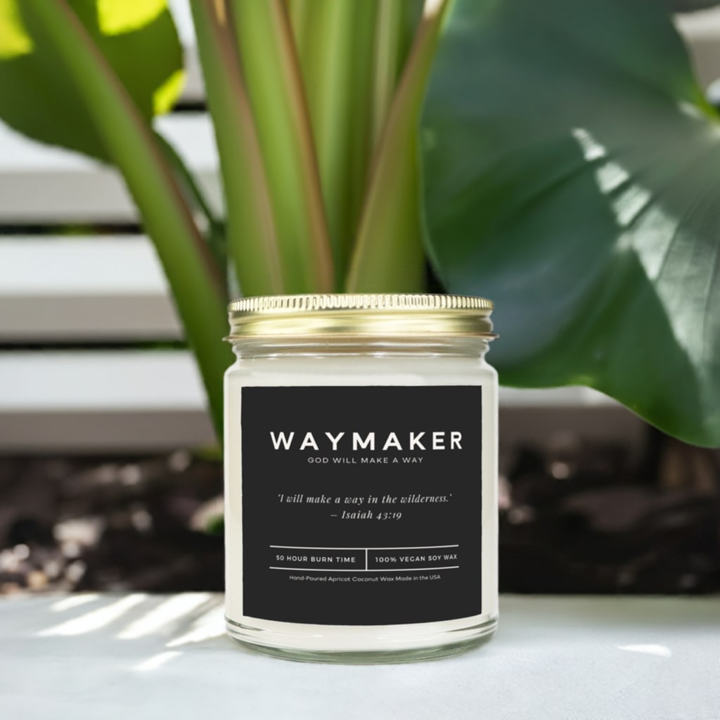 Fire & Faith Collection - Waymaker - 9oz Candle