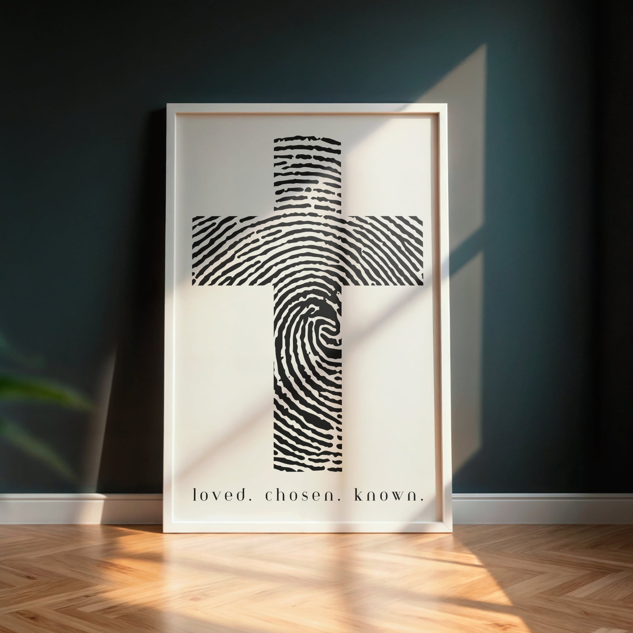 Designed by God Wall Print | Christian Wall Art