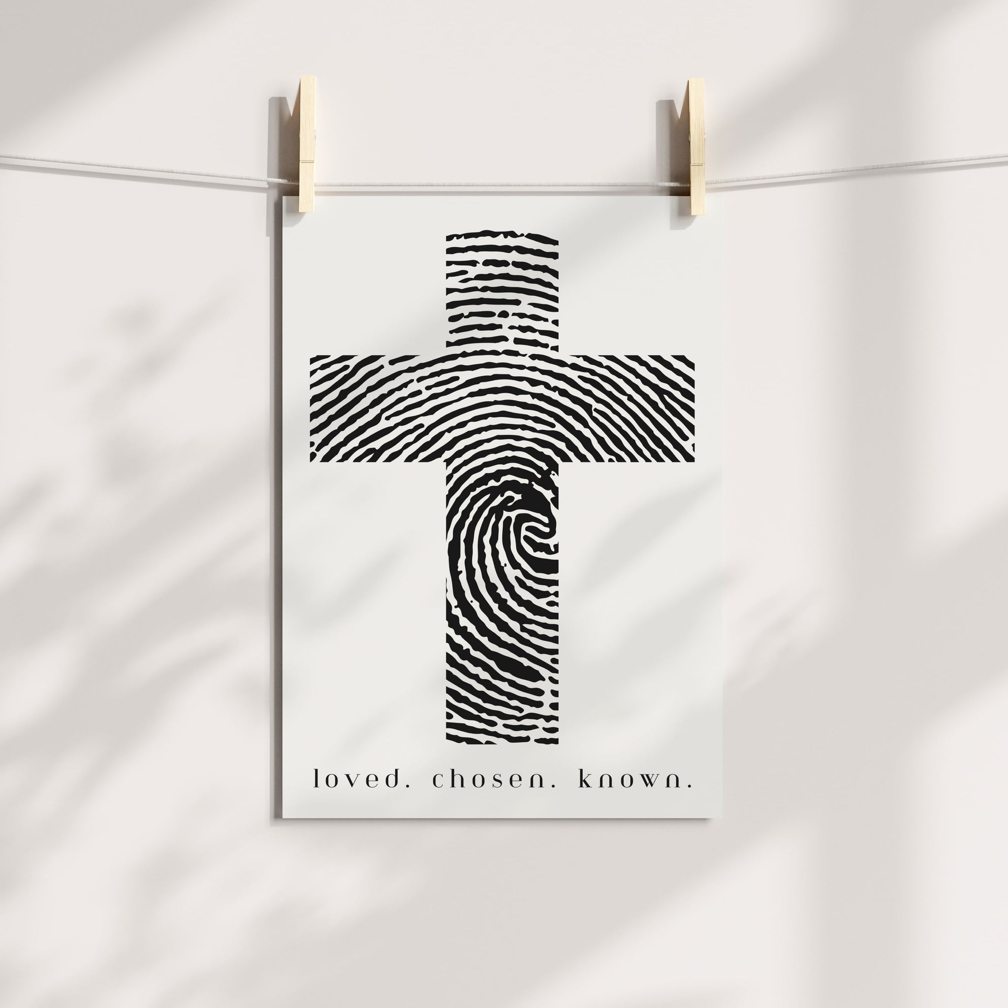 Designed by God Wall Print | Christian Wall Art