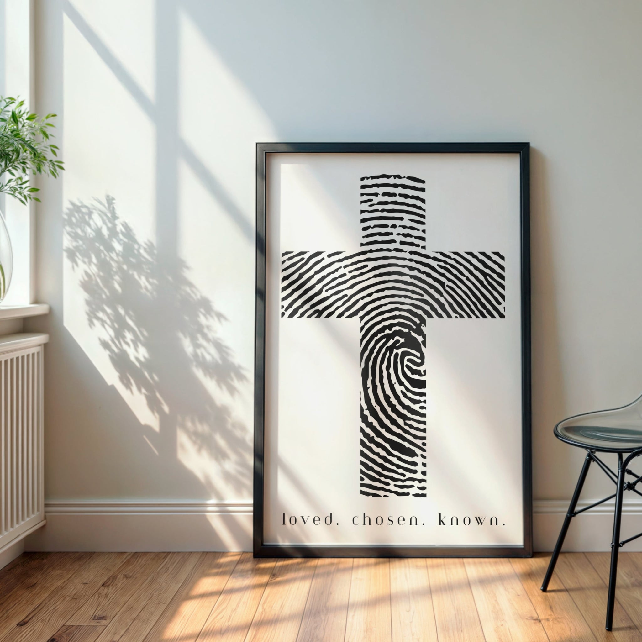 Designed by God Wall Print | Christian Wall Art