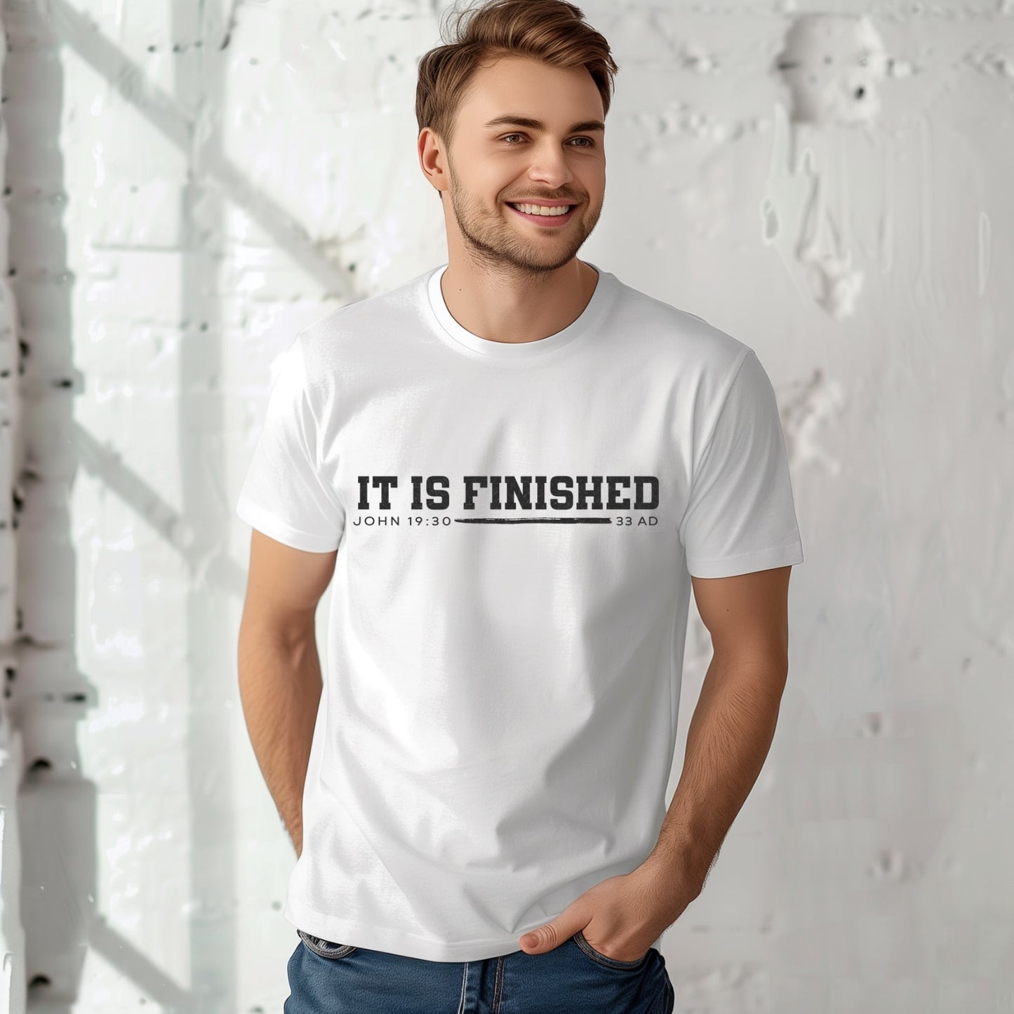 It Is Finished - John 19:30 - Faith Inspired T-shirt