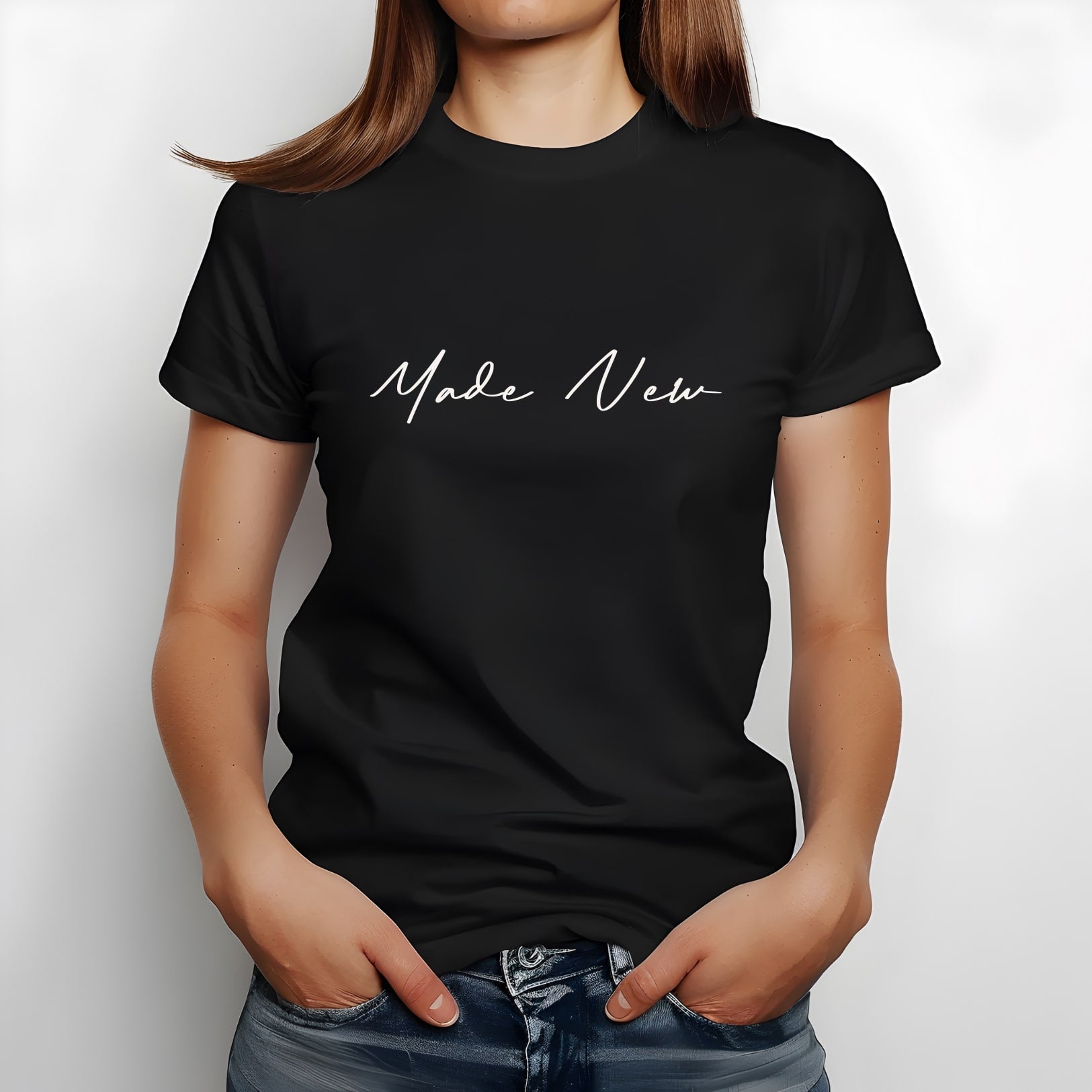Made New - Minimalist Christian Tee