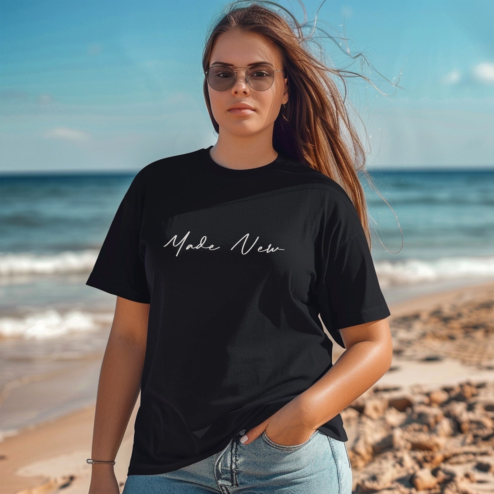 Made New - Minimalist Christian Tee