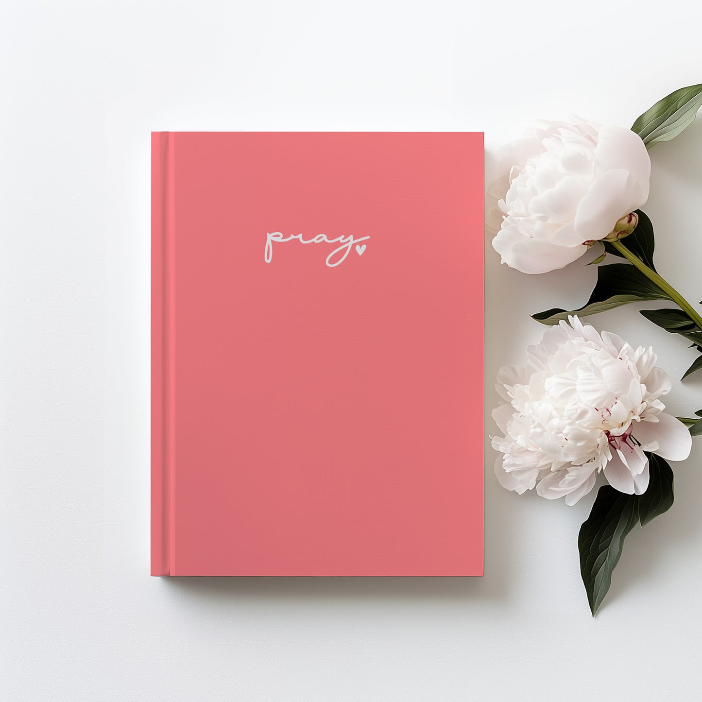 pray: A Beautiful Pink Prayer Journal for Women