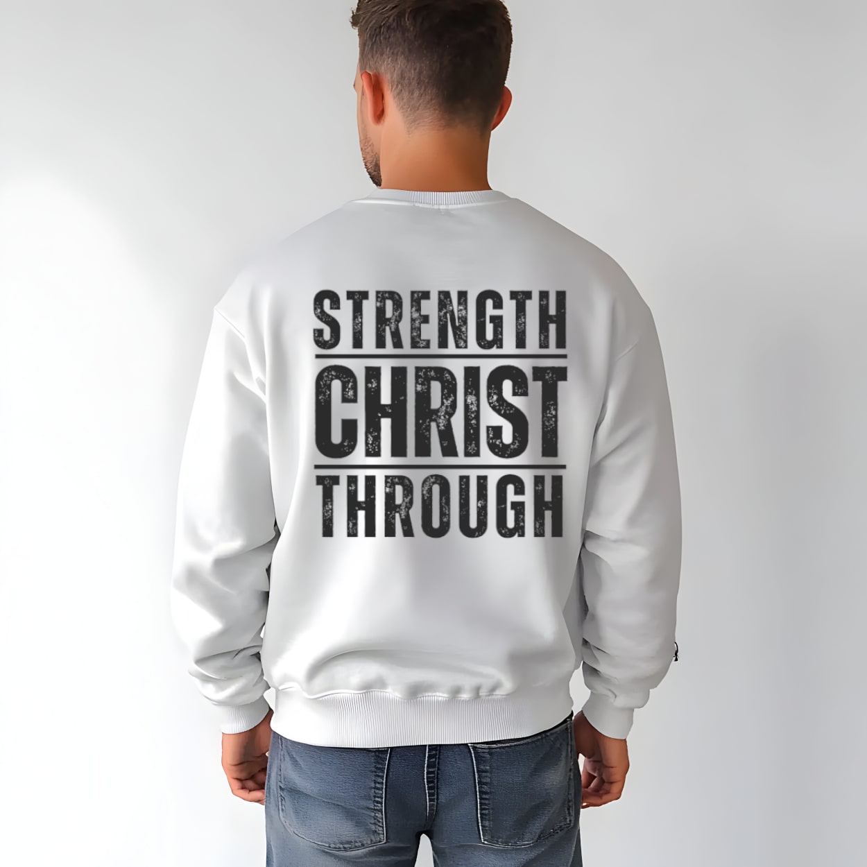 Christian sweatshirt with 