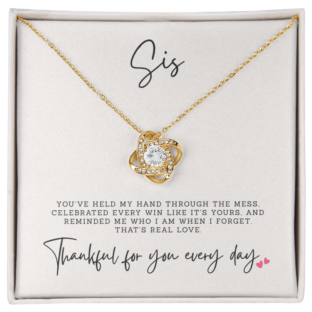 Sis | Gift for Sister | Best Friend Sister Necklace