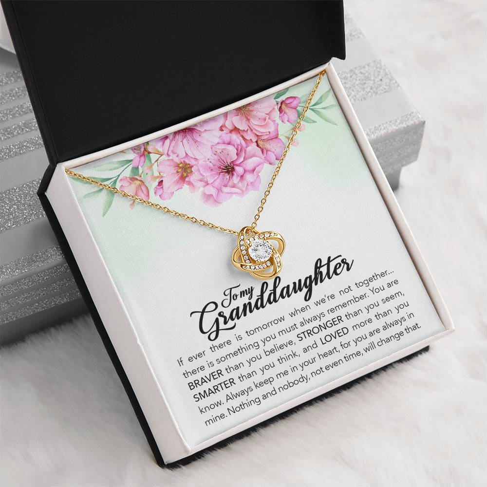 To My Granddaughter, Always Keep Me In Your Heart,