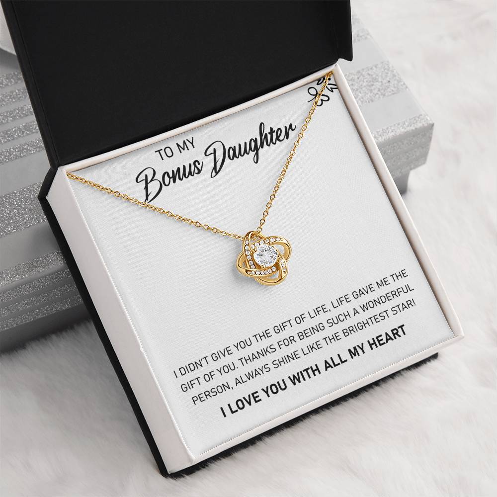 To My Bonus Daughter, Always Shine Like The Brightest Star