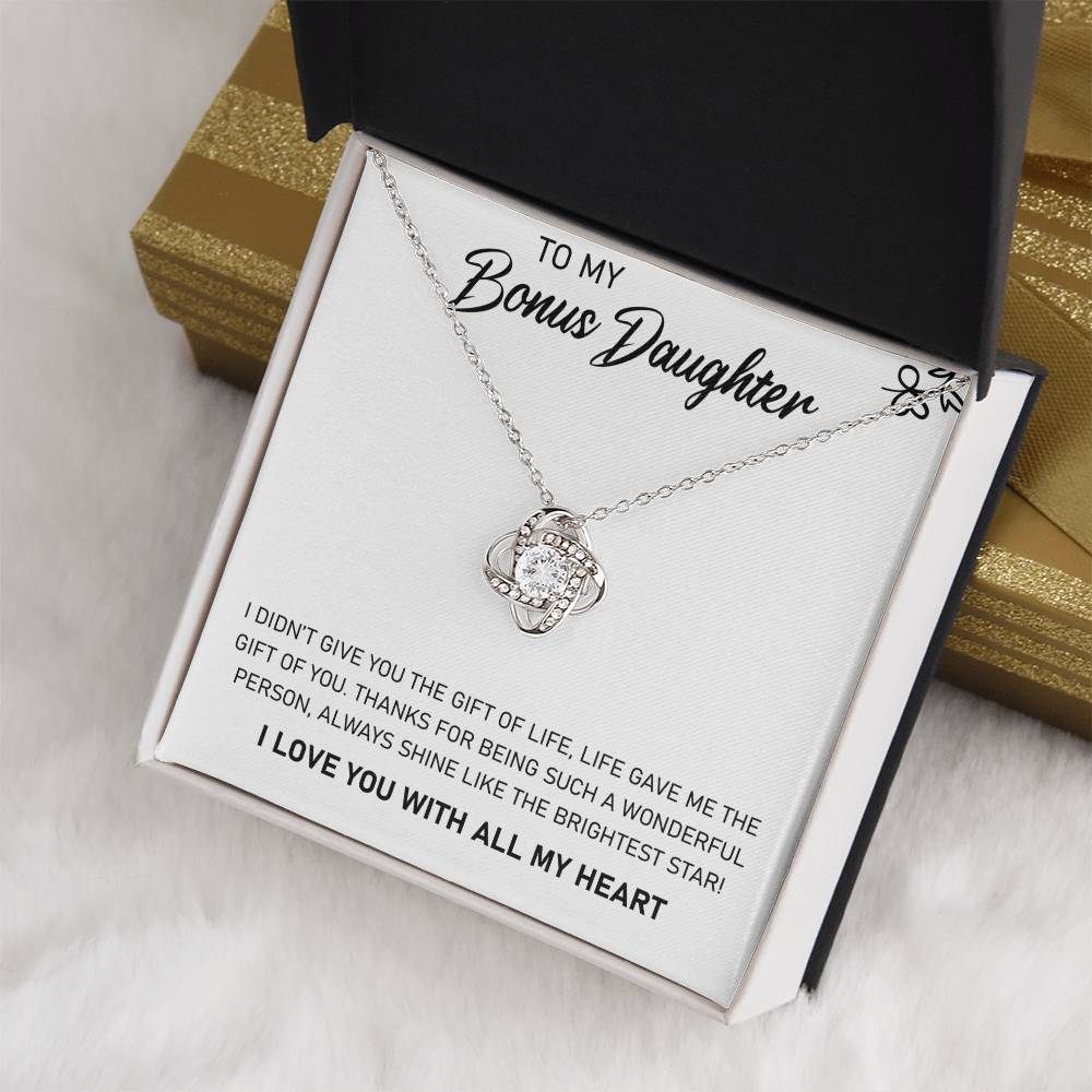 To My Bonus Daughter, Always Shine Like The Brightest Star