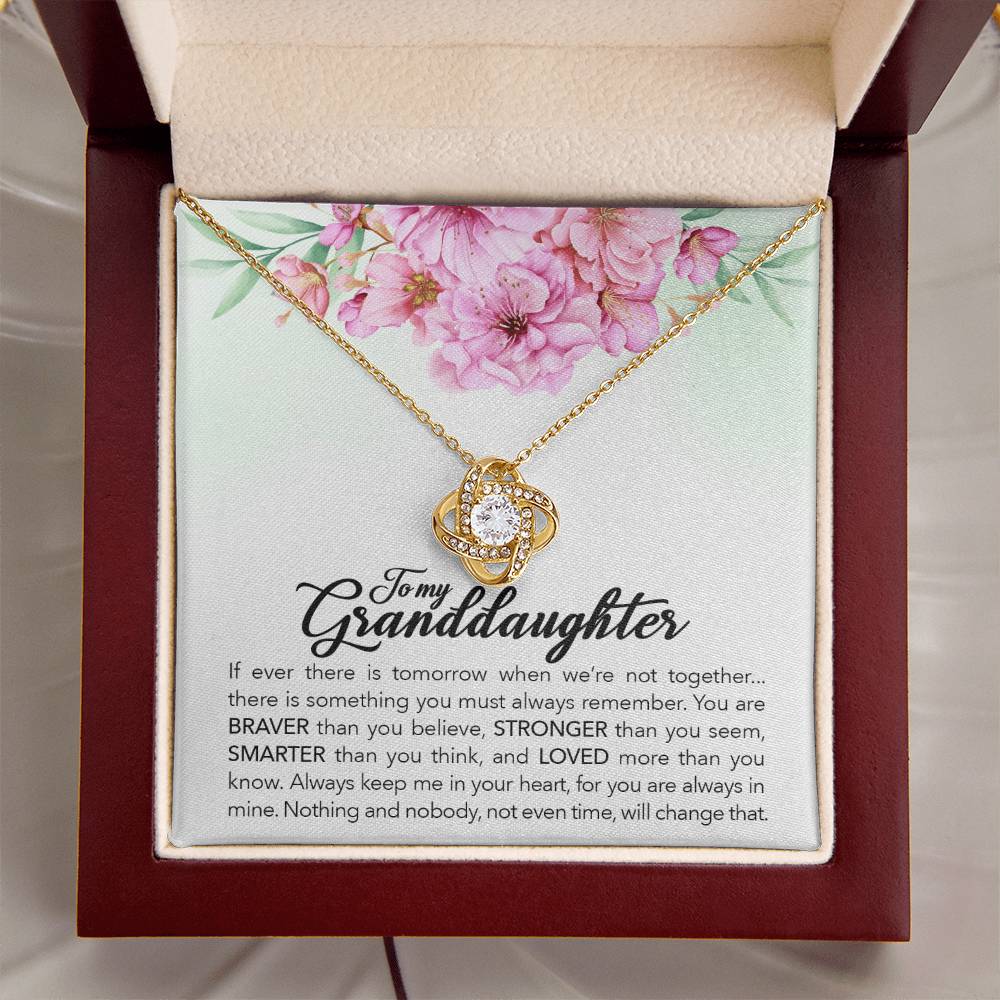 To My Granddaughter, Always Keep Me In Your Heart,