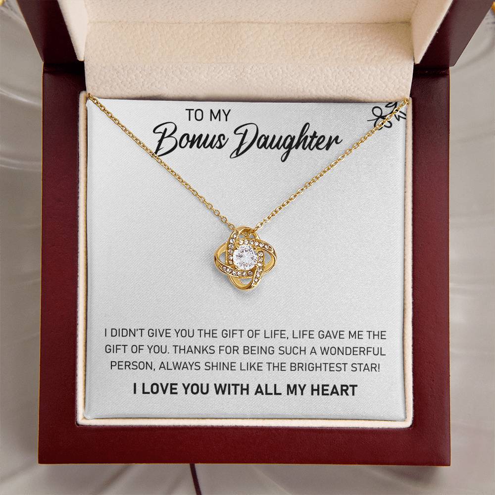 To My Bonus Daughter, Always Shine Like The Brightest Star
