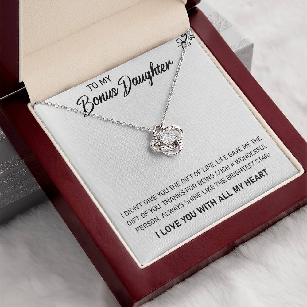 To My Bonus Daughter, Always Shine Like The Brightest Star