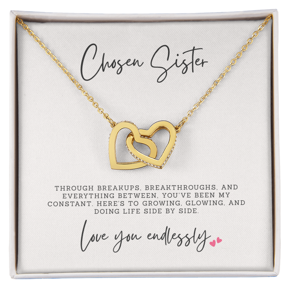 Chosen Sister | Sister Necklace Gift | Sentimental Gift for Sister Birthday