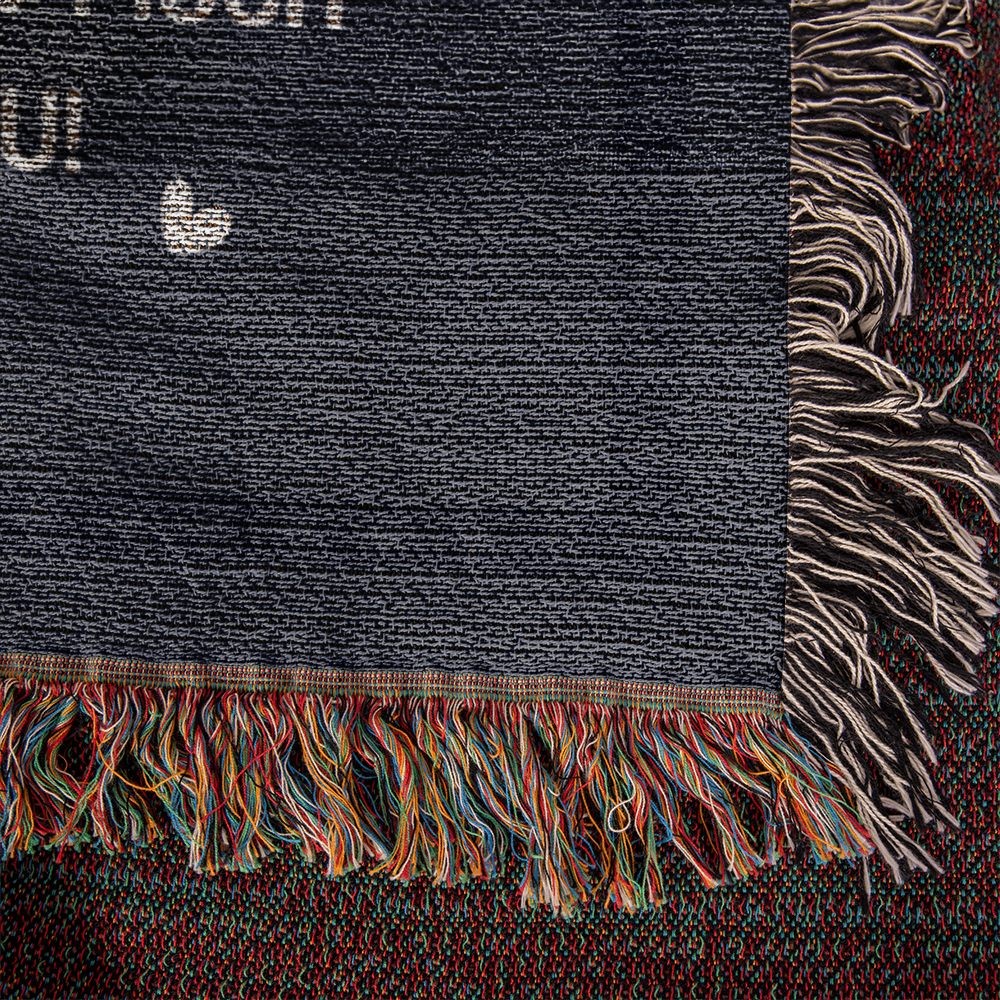 Grandpa We Love You - Woven Blanket