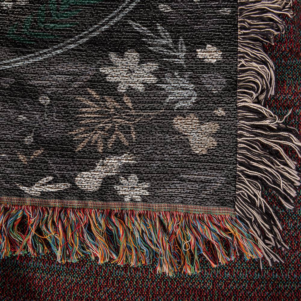 Bohemian Butterfly - Woven Blanket