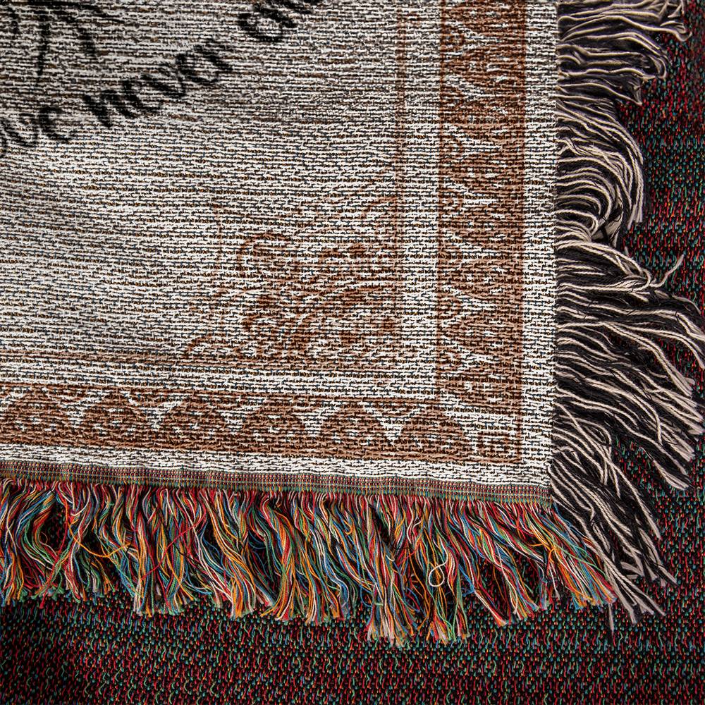 Family Roots Woven Blanket