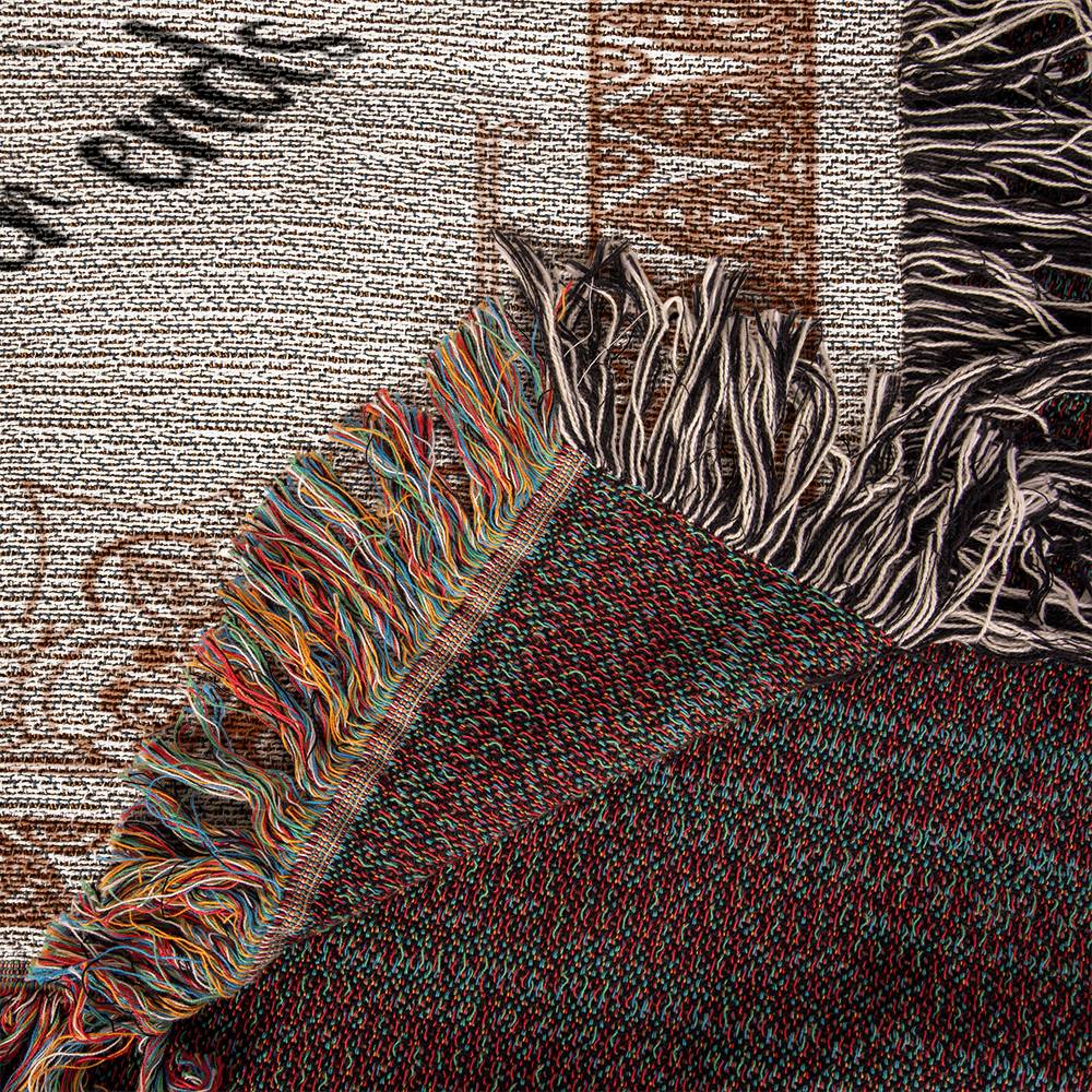 Family Roots Woven Blanket