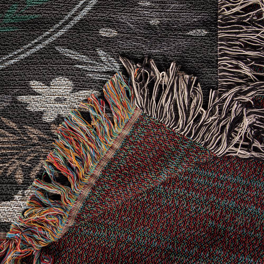 Bohemian Butterfly - Woven Blanket