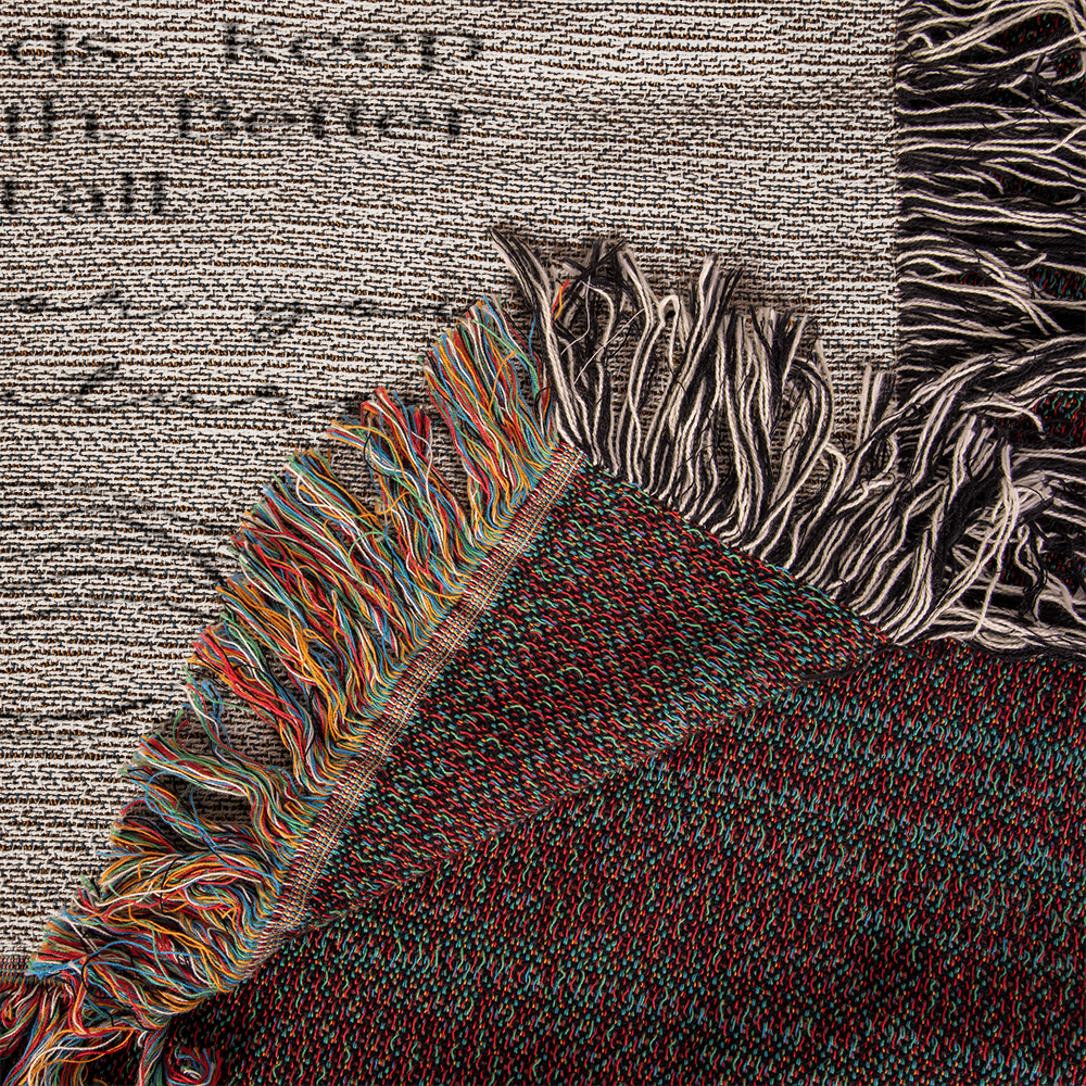 Letter From God - Woven Blanket