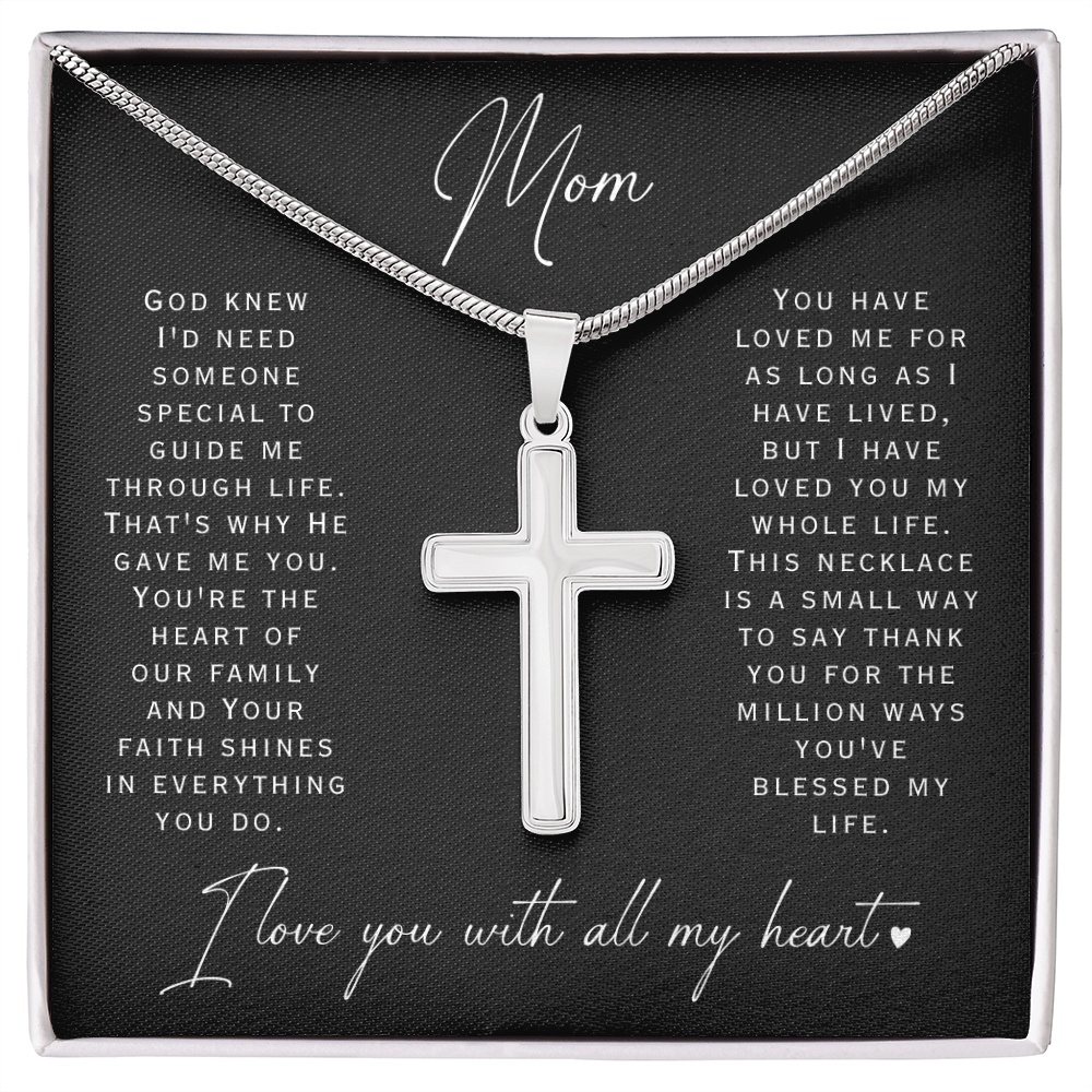 Grace & Guidance | Cross Necklace For Mom