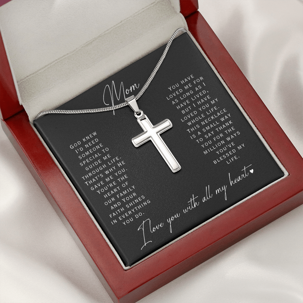Grace & Guidance | Cross Necklace For Mom