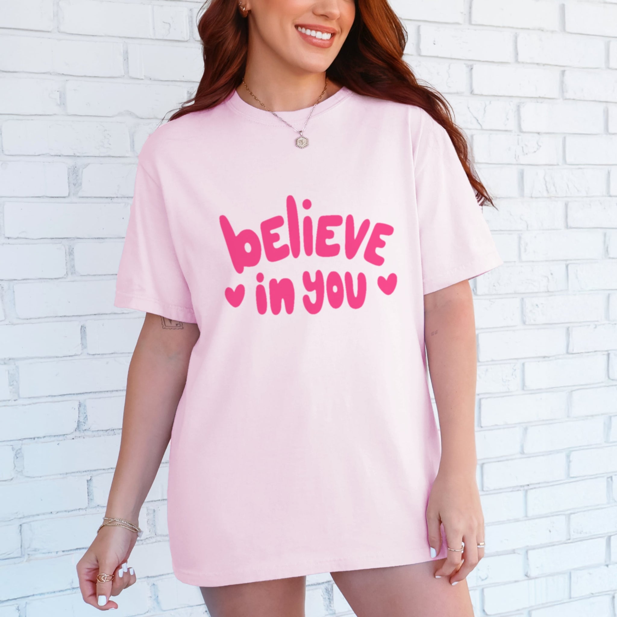 Believe In You Tshirt | Positive Affirmation Tee for Women