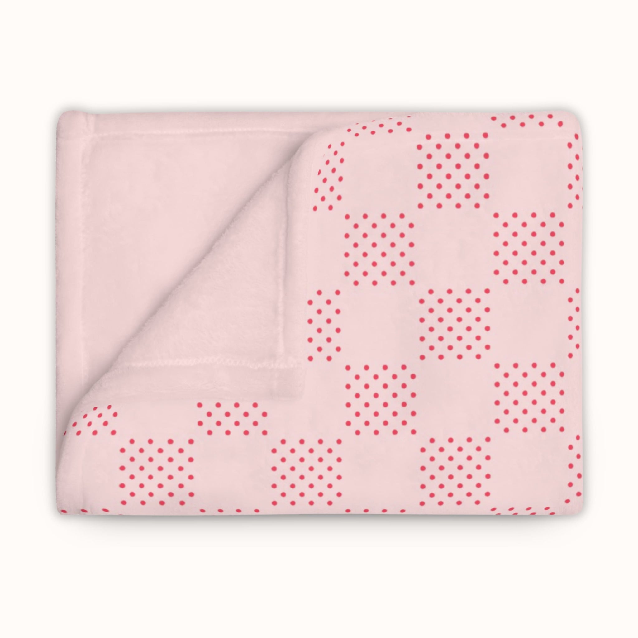 Playful Christian blanket in pink with uplifting God’s Got This design, perfect gift