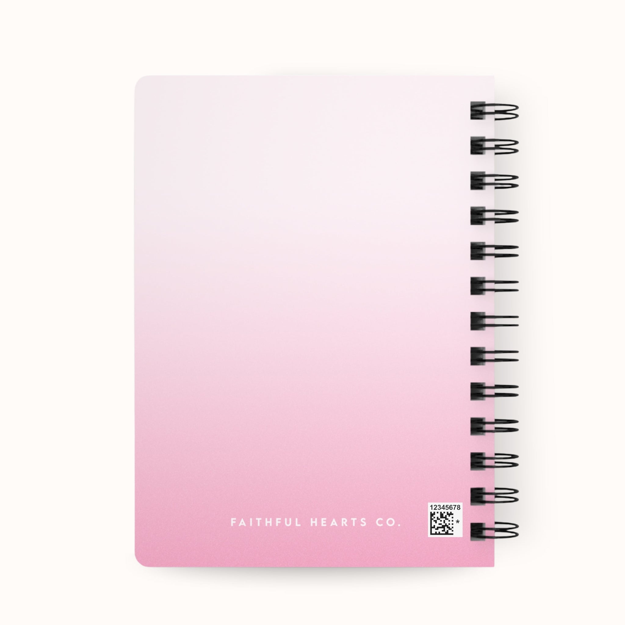 Pink ombre, cute goal planner, gratitude journal for girls