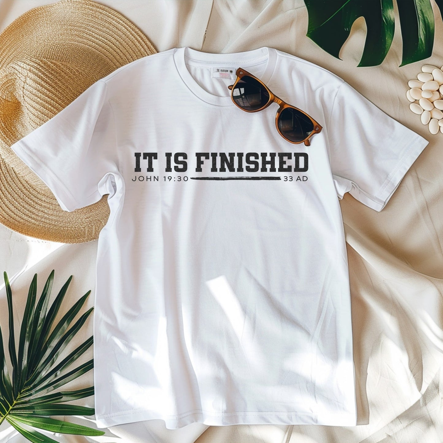 It Is Finished - John 19:30 - Faith Inspired T-shirt