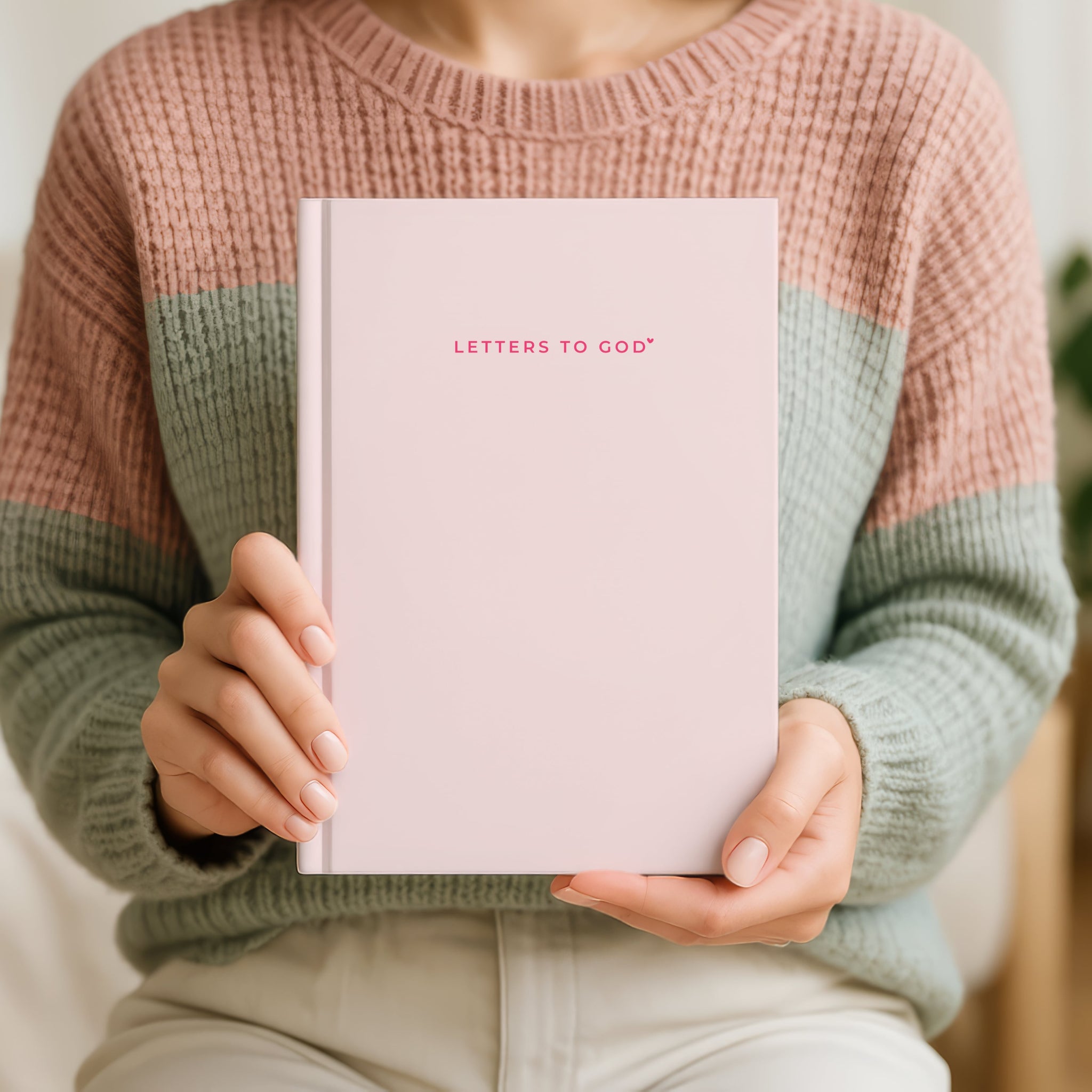 Letters to God Hardback Notebook | Daily Prayer Journal for Women