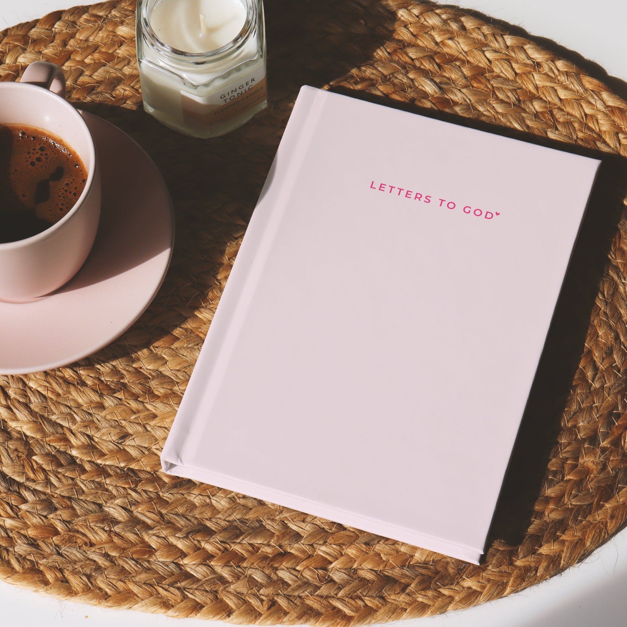 Letters to God Hardback Notebook | Daily Prayer Journal for Women