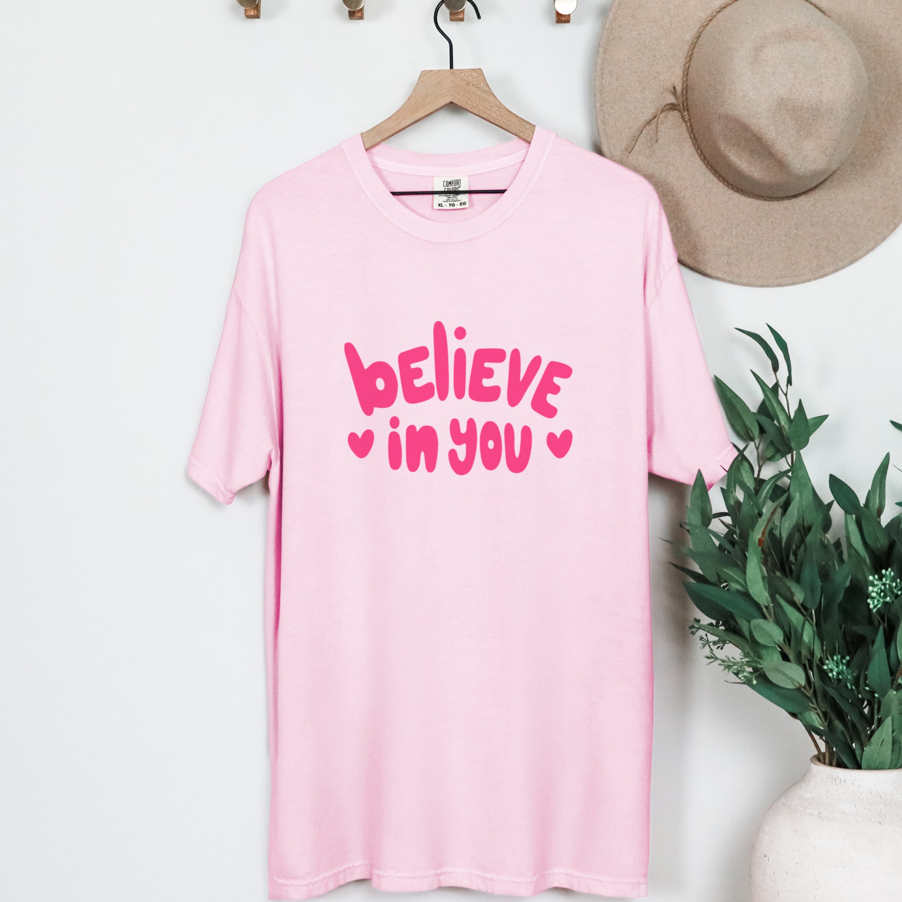 Believe In You Tshirt | Positive Affirmation Tee for Women