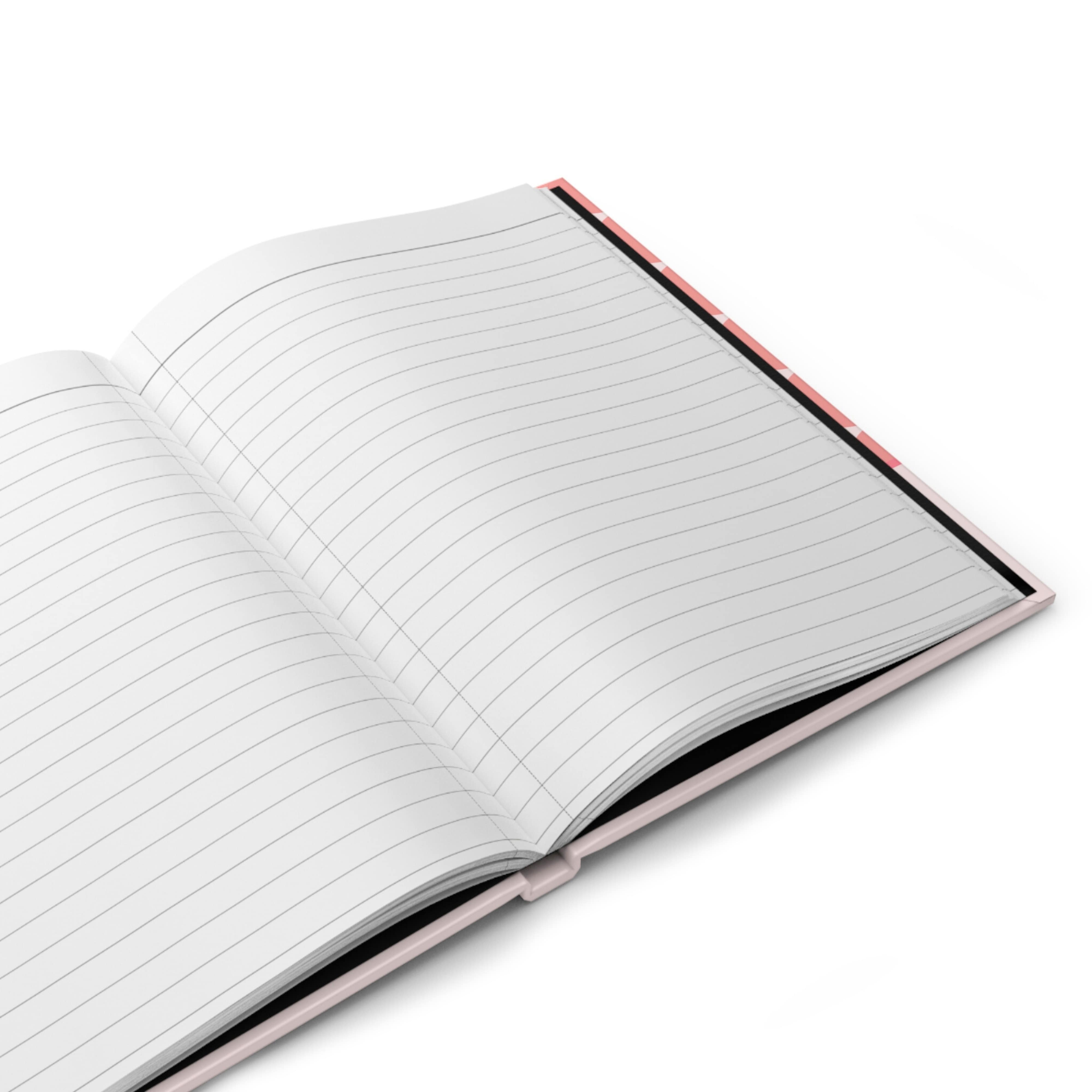 Cute pink journal for self-care, mindfulness, and gratitude practice