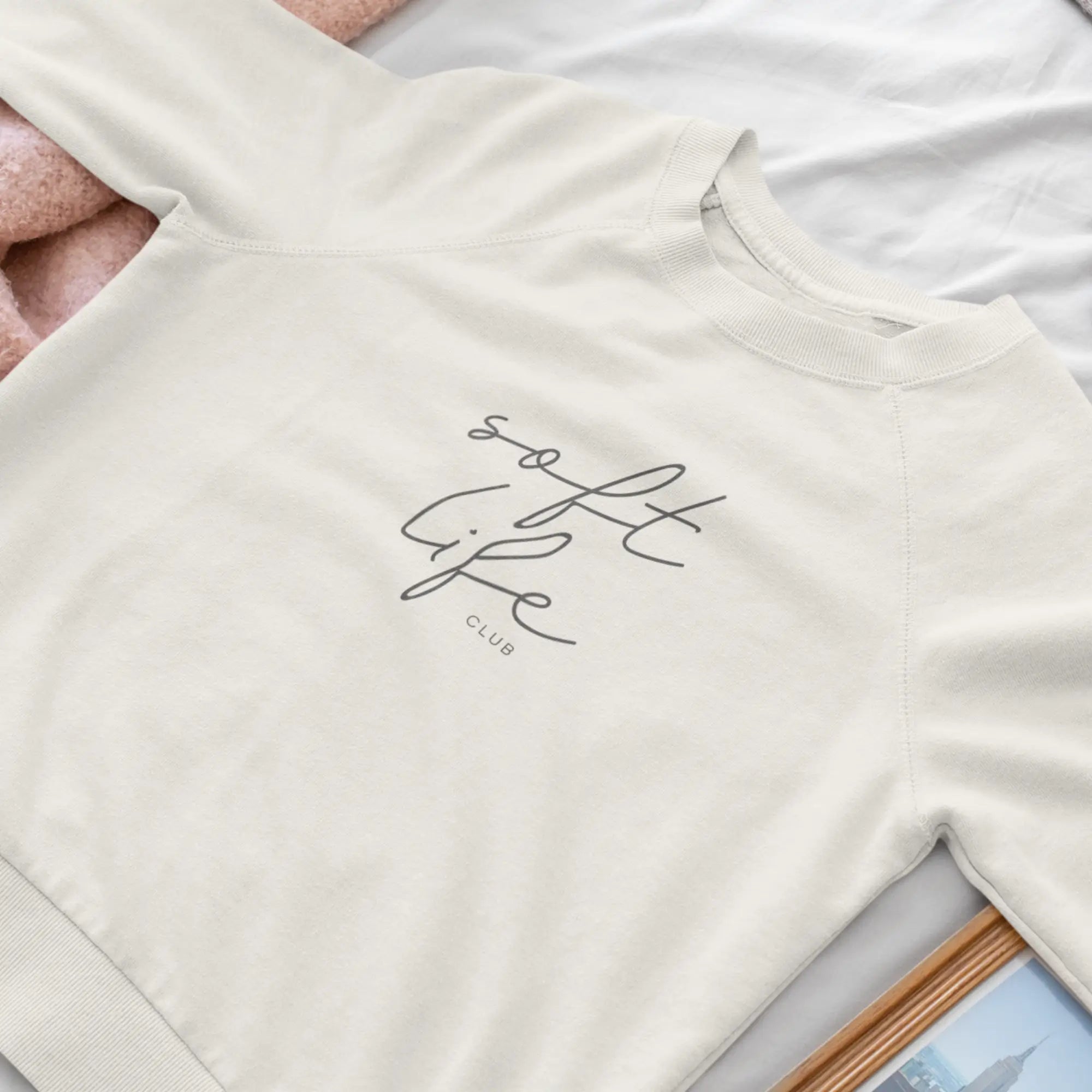 Soft Life Club Membership Sweatshirt | Ivory Edition